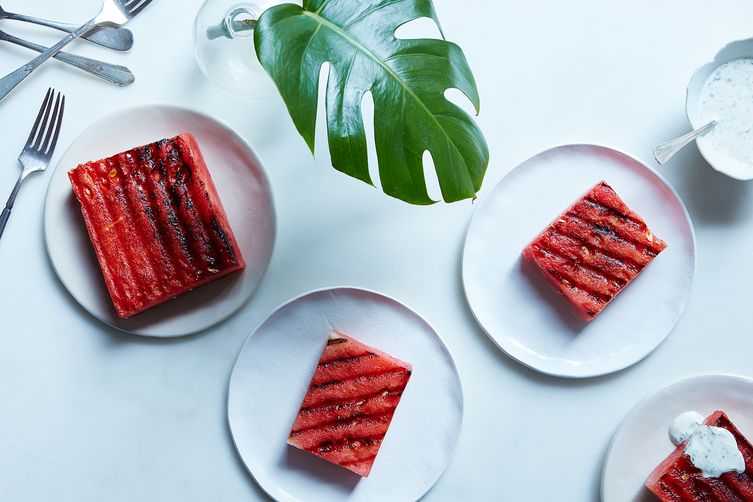 Grilled Watermelon with Tequila