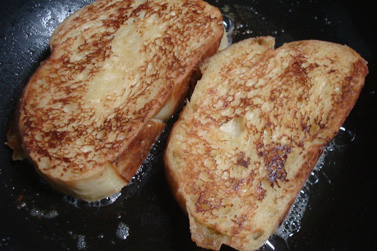 Maple Rosemary French Toast  with Vanilla Crème Fraîche