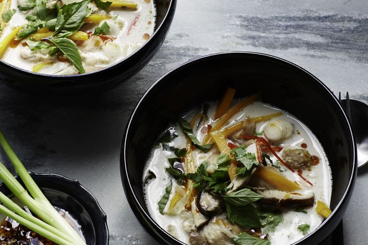 Martha Stewart's Slow-Cooker Tom Kha Gai