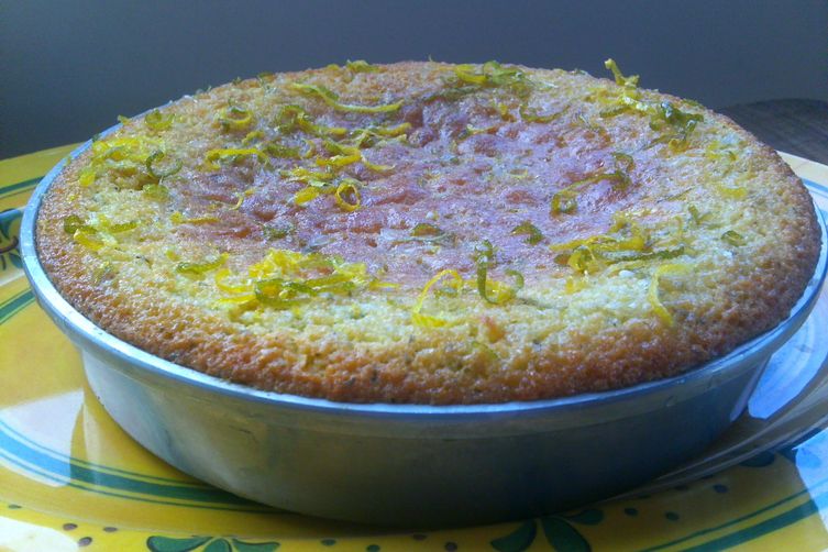 Lemon and Rosemary Cake with Citrus Glaze