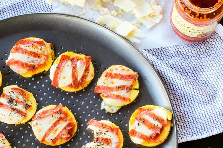 Polenta Pizza Bites