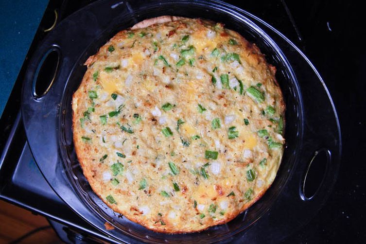 Crabcake Quiche