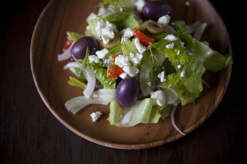 Greek Salad with Fennel