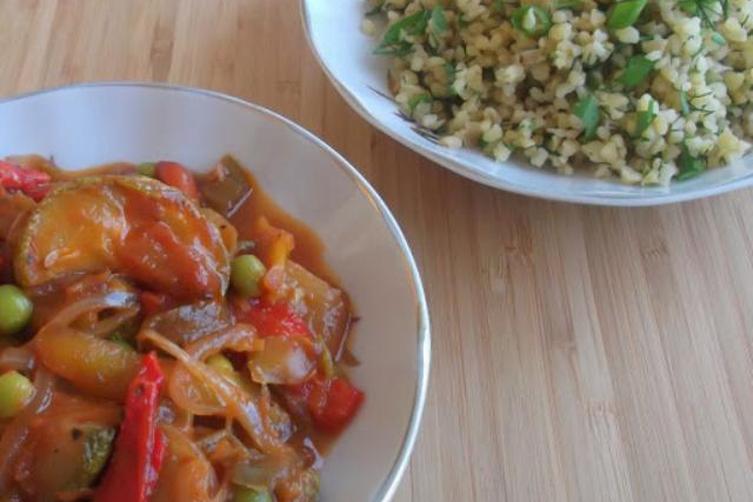 Double Yummy Combination of Two Classics ( Ratabbouleh)