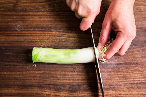 Buttery Braised Leeks with a Crispy Panko Topping
