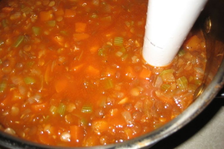 10-12-12-12 (Sprouted) Lentil Soup