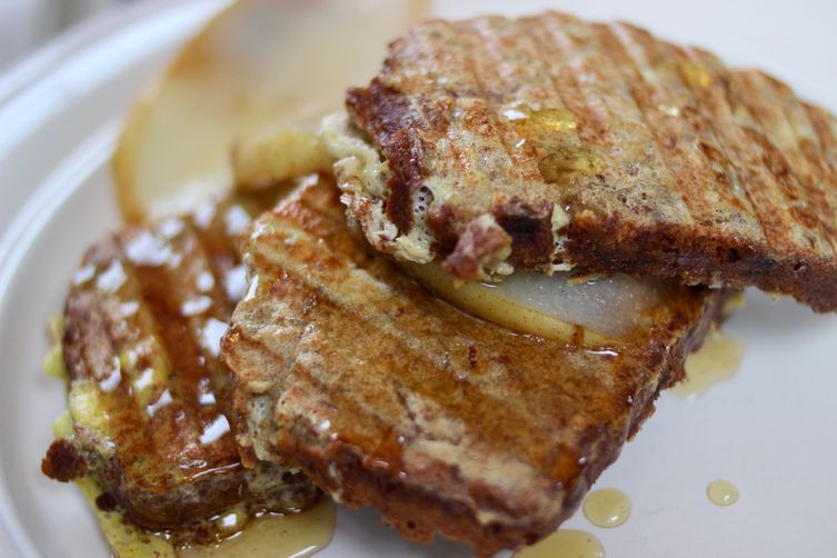 Grilled Banana Bread French Toast