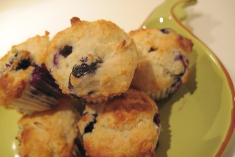 Mom's Blueberry-Coconut Muffins