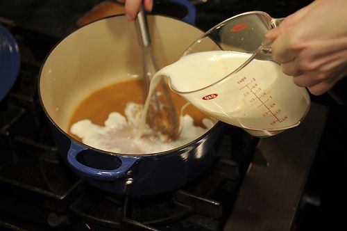 Caramel Rice Pudding with Brown Butter and Creme Fraiche