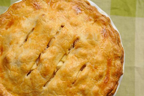 Brown Butter and Cheddar Apple Pie