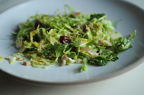 Brussels Sprouts Salad a la M. Wells