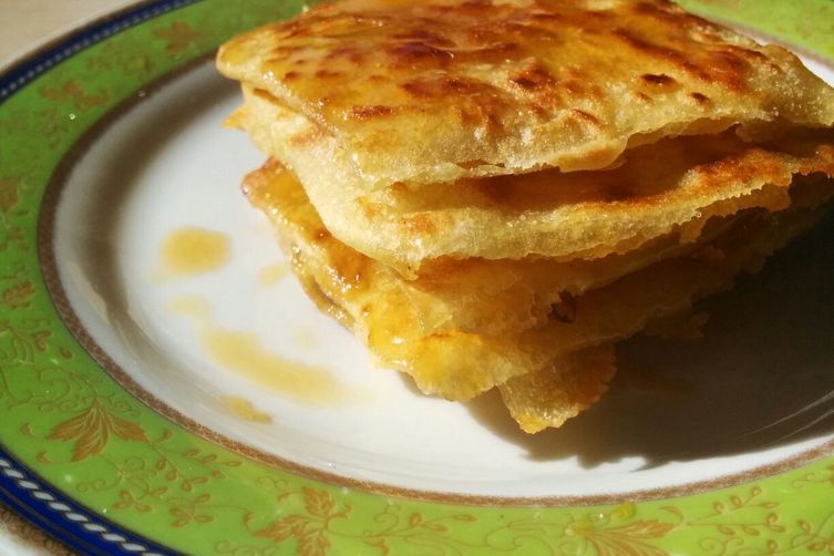 Crispy Moroccan Pancakes (M'smmen)