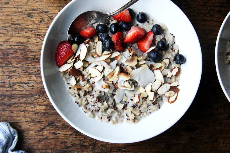 Quinoa and Oat Breakfast Porridge