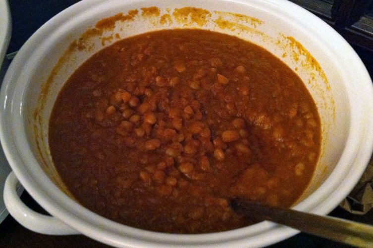 Look Ma, no ketchup! Better-than-canned baked beans.