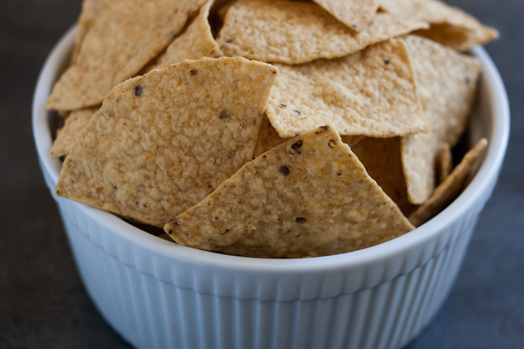 Spicy Chocolate-Covered Tortilla Chips