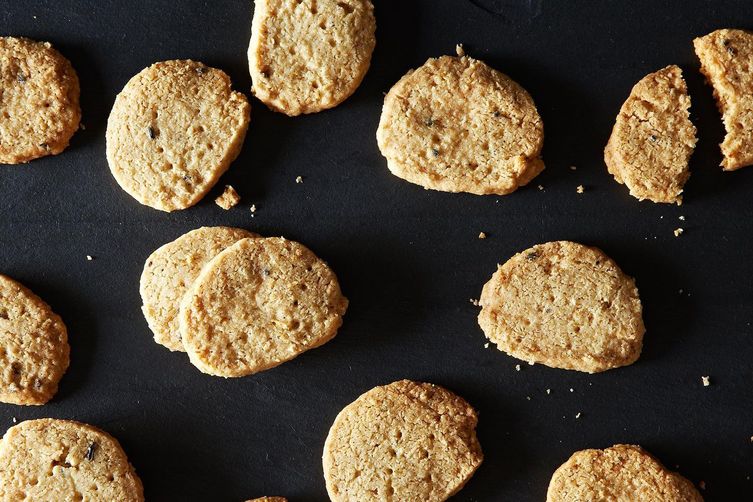 Oatmeal and Lavender Shortbread