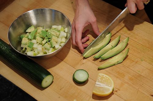 Shades of Green Chopped Salad