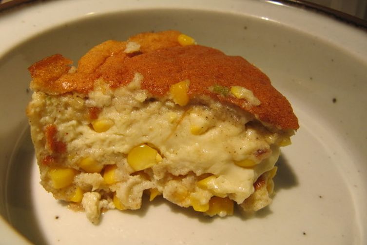 Summer Corn Soufflé with Chipotle and Lime
