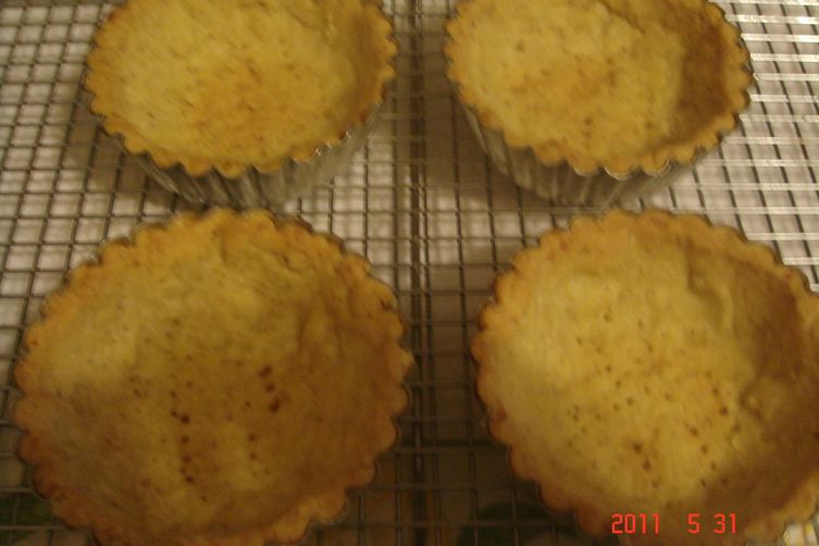 Toasted Almond,Coconut Sweet Pastry Crust (Pate Sucree)