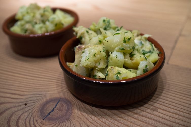 Chunky Potato Baccala Salad