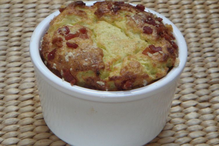 Brussels Sprouts and Cheese Soufflés