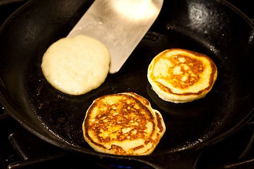 Ricotta Hotcakes with Maple Butter