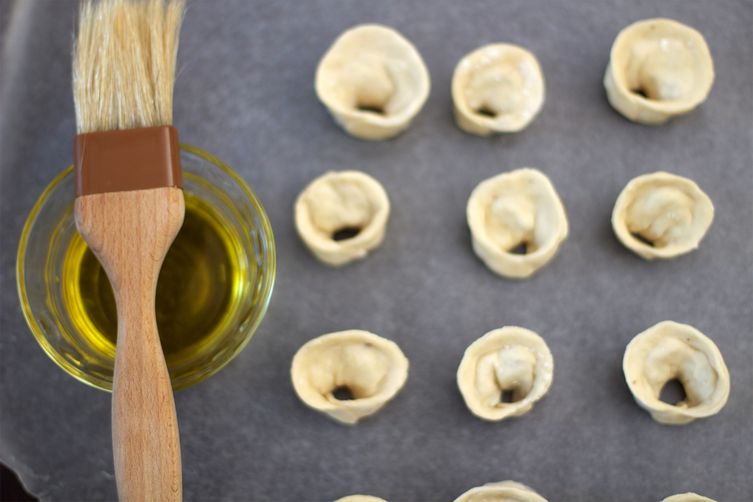 Mediterranean Dumplings with Yogurt-Mint Sauce