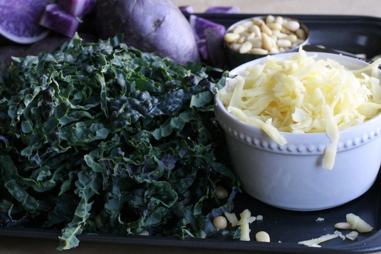 Kale, Potato and Cheese Pop Tarts