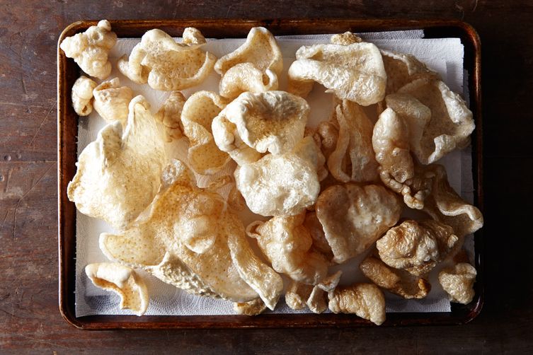 Chicharrón with Lime and Chili Salt