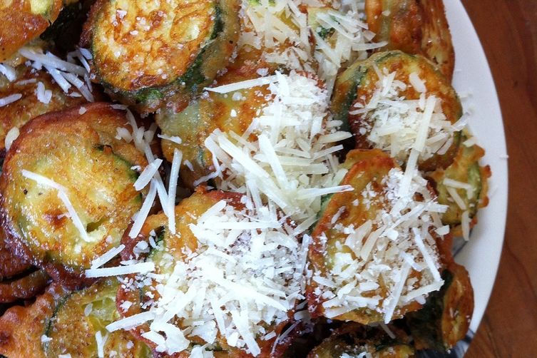 Roman Zucchini Fritters with Parmigiano Cheese