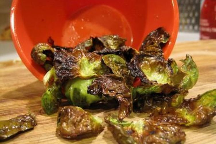 Tangy Brussels Sprout Chips