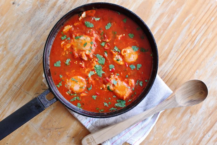 Eggs Poached in Tomato Sauce (Uova al Pomodoro)