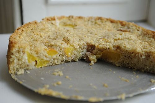 Simple Summer Peach Cake