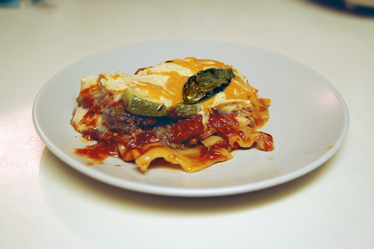 Zucchini and Mushroom Lasagna