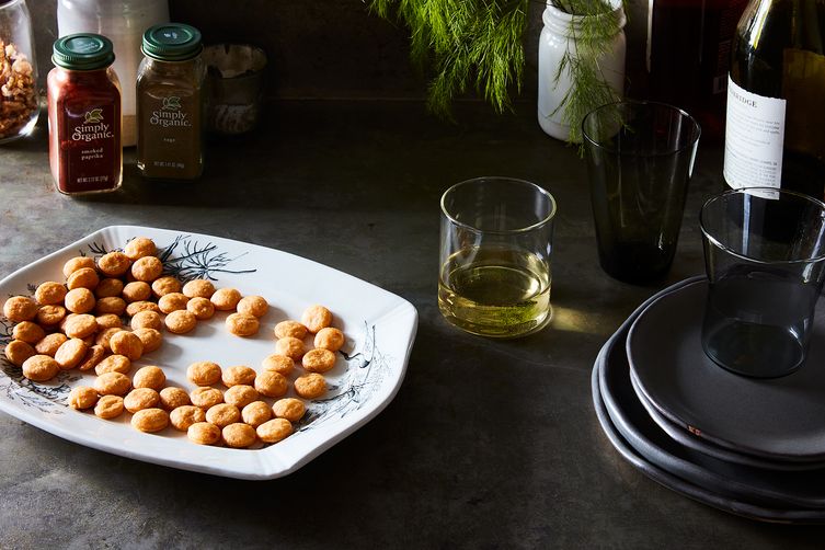 Spicy Cheese + Smoked Paprika Coins