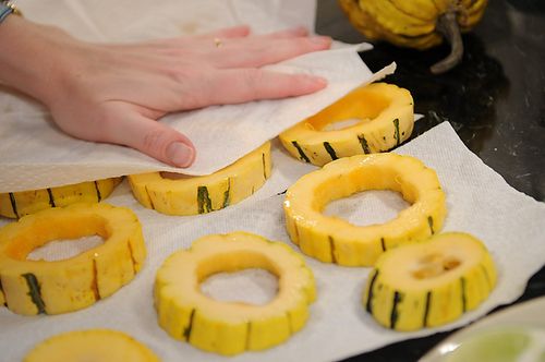 Crispy Delicata Rings With Currant, Fennel &amp; Apple Relish