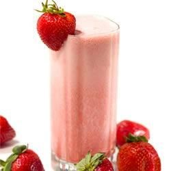 Fresh Strawberry Banana Sunrise Smoothie With Truvia® Natural Sweetener
