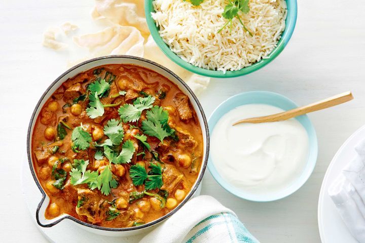 Lamb and chickpea curry