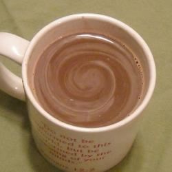 Peanut Buttercup Hot Chocolate