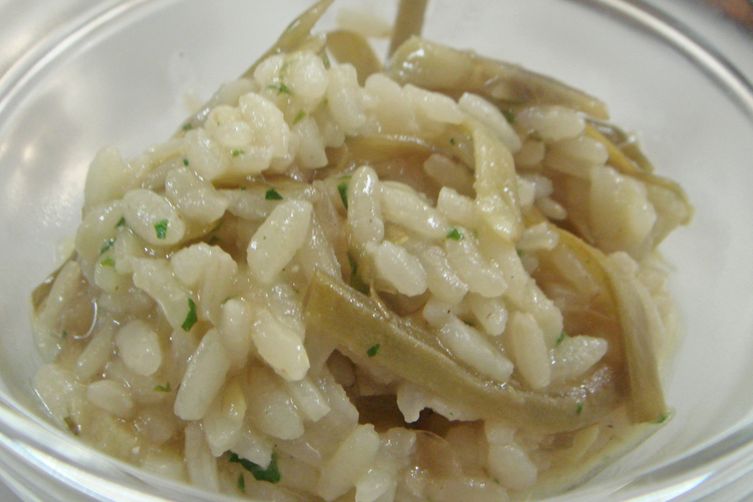 Artichoke and Champagne Risotto - Risotto con i Carciofi allo Champagne