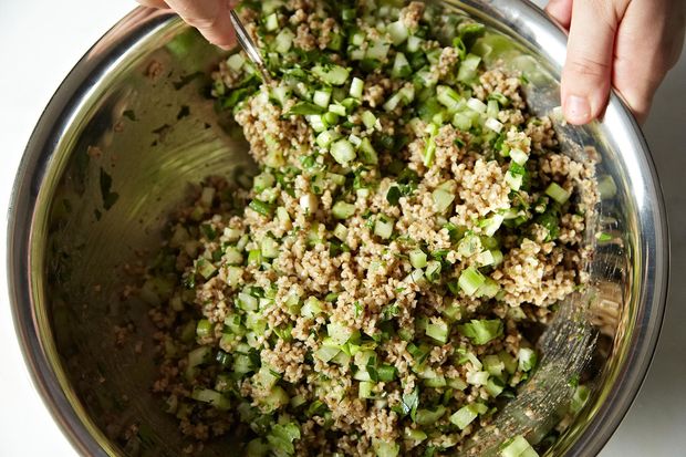 Celery and Za’atar Tabouli