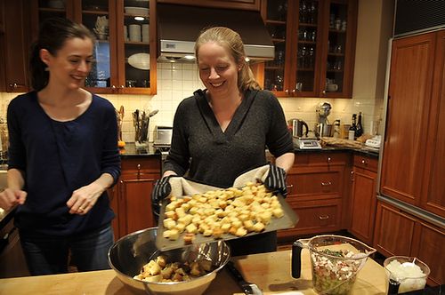What We Call Stuffing: Challah, Mushroom, and Celery