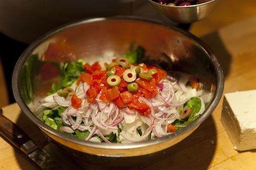 Greek Salad with Fennel