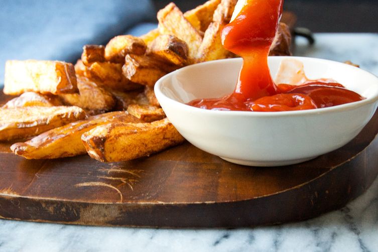 homemade french fries