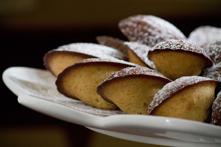 Orange Spiced Madeleines (baked when I'm tired of Winter)