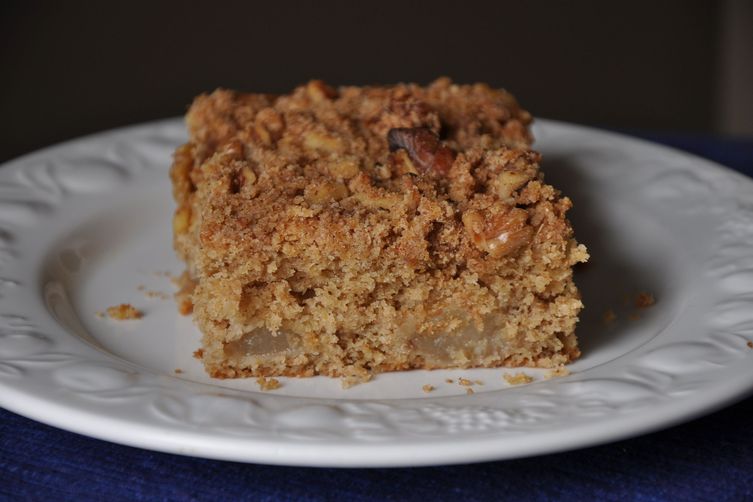 Pear-Filled Cowboy Coffee Cake