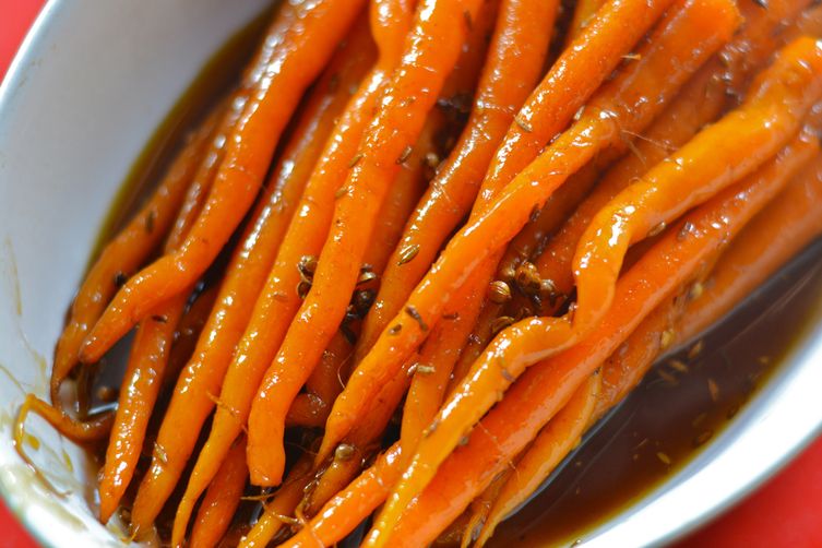 Buttery Maple and Cumin Carrots