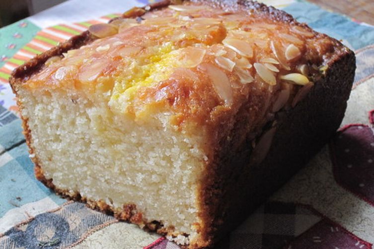 Almond Cake with Orange-Flower Water Syrup
