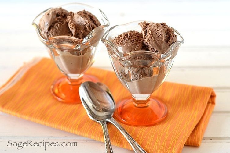 Earl Grey Infused Chocolate Ice Cream