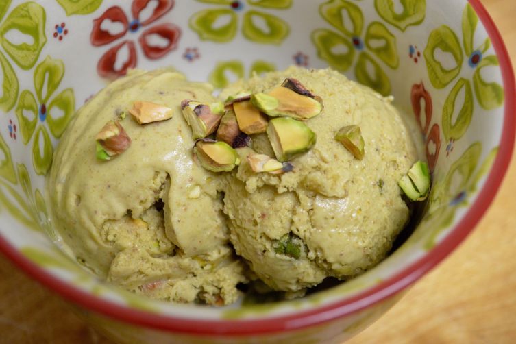 Pistachio &amp; Honey Ice Cream (Non-Dairy)